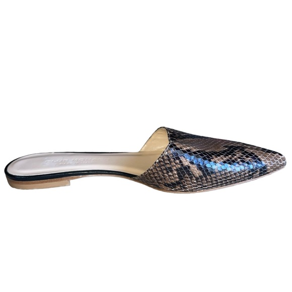 Club Monaco Snakeskin Mules Women’s 38.5 - Picture 5 of 8